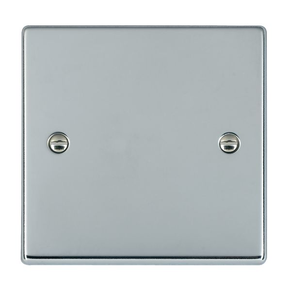 Hartland Bright Chrome Single Blank Plate