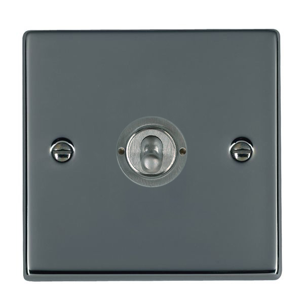 Hartland Black Nickel 1 gang 20AX Intermediate Toggle Black Nickel
