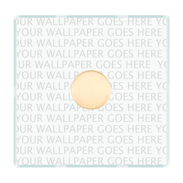 Perception CFX Clear 1 gang 250W LED 2 Way Push On/Off Rotary Dimmer Satin Brass Minimum Load = 5W(LED) Maximum Load = 250W(LED) Trailing Edge / 150W(LED) Leading Edge