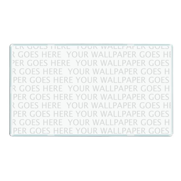 Perception CFX Clear Double Blank Plate