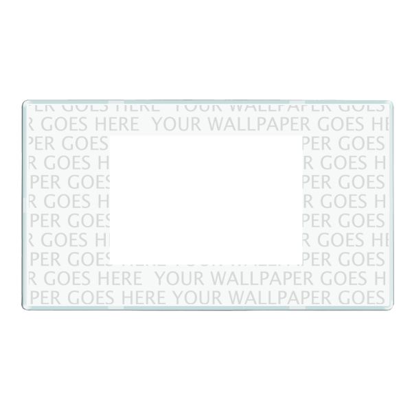 Perception CFX EuroFix Clear Double Plate complete with 3 EuroFix Apertures 75x50mm and Grid